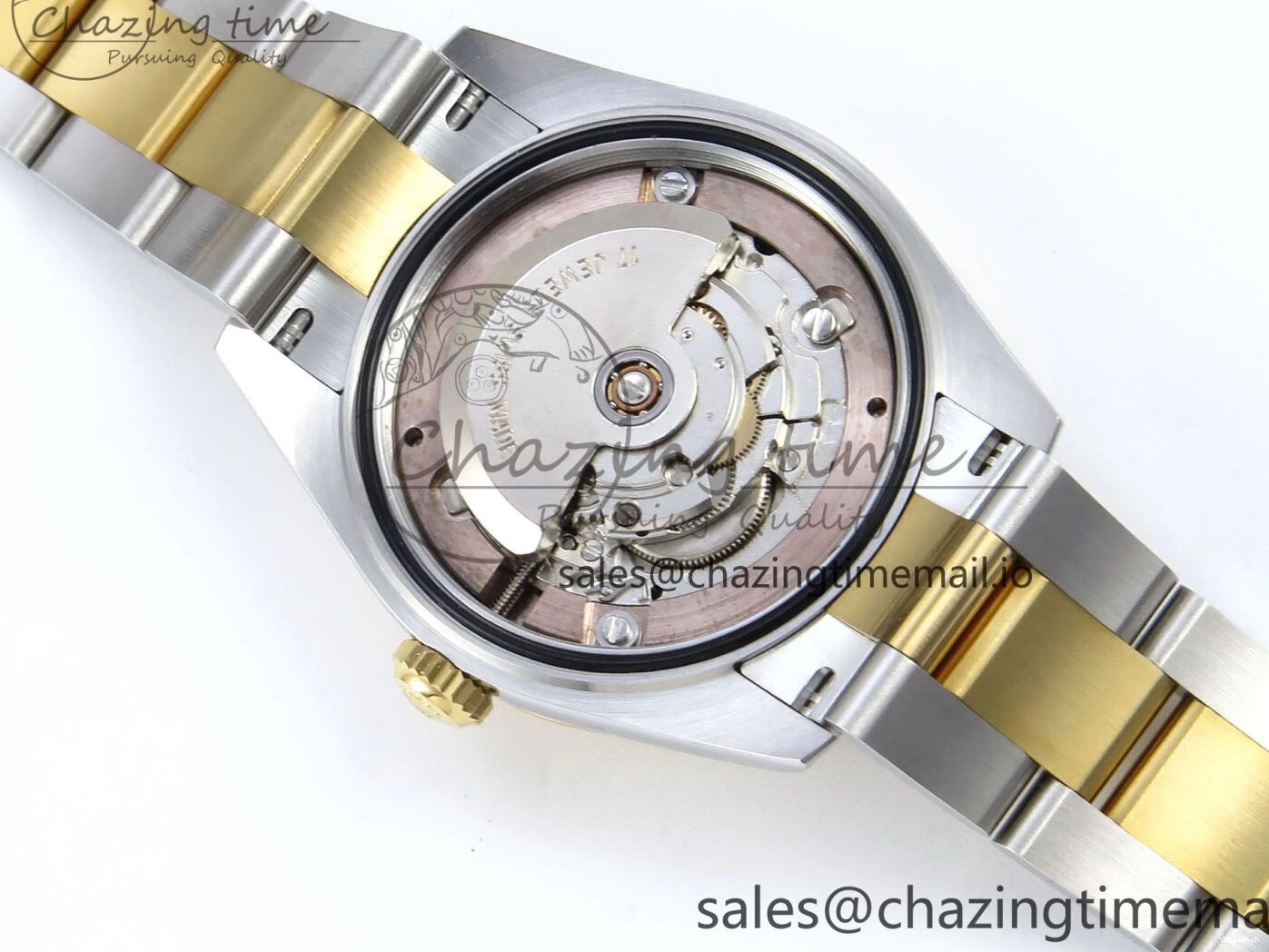 White ARF SS 904L MOP YG Best DateJust 1:1 Oyster ETA Steel 278273 Edition Bracelet 31 2688 on Dial 0110